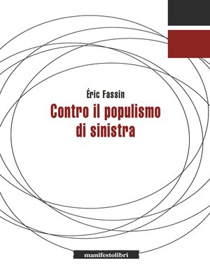 cover image of Contro il populismo di sinistra